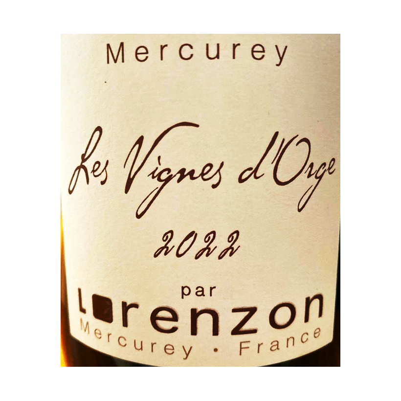 도멘 로렌존, 레 비뉴 도쥬 메르퀴레 루즈 2022 다이렉트와인.샵